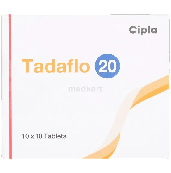 tadaflo 20mg tablet 10's